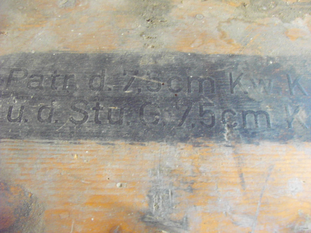 Photo Ammunition box - Patr.d.7,5 cm Kw.K u.d. Stu.G.7,5 cm Kwk